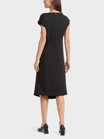 Wrap Look Dress in Black