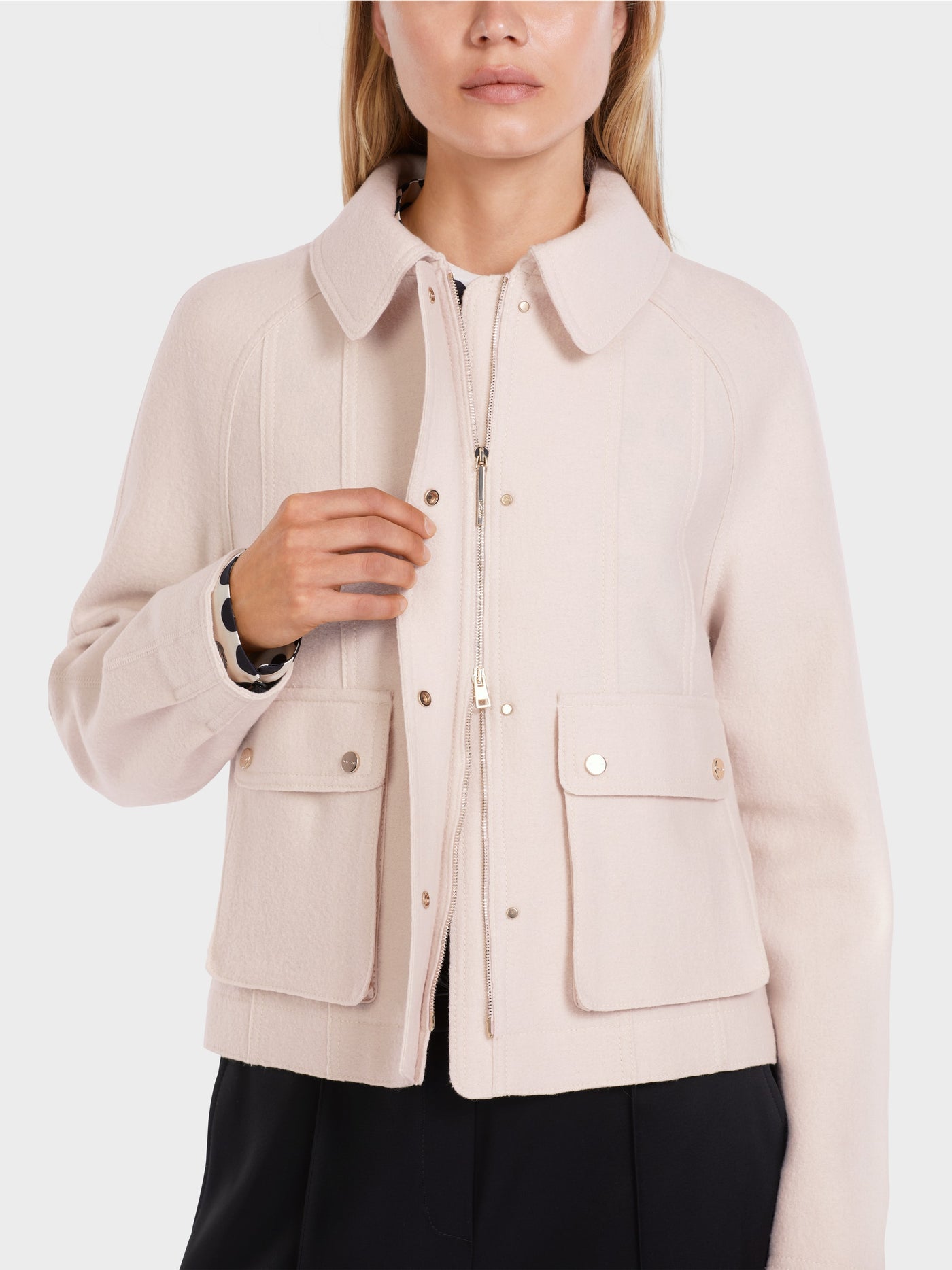 Raglan Jacket in Soft Blossom