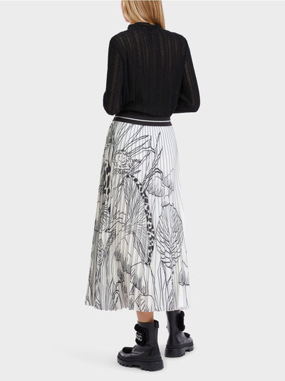 "Rethink Together" Print Skirt