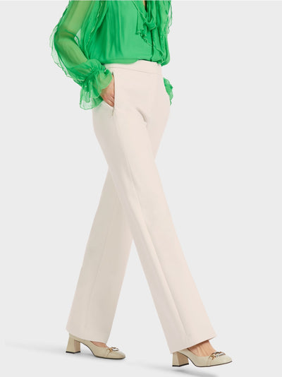 FAID pants with high waistband in Smoke