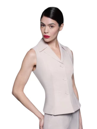 Perpot Vest in White