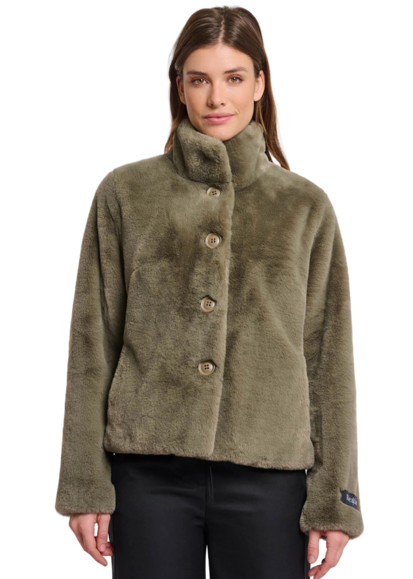 Vie Jacket in Green Ash