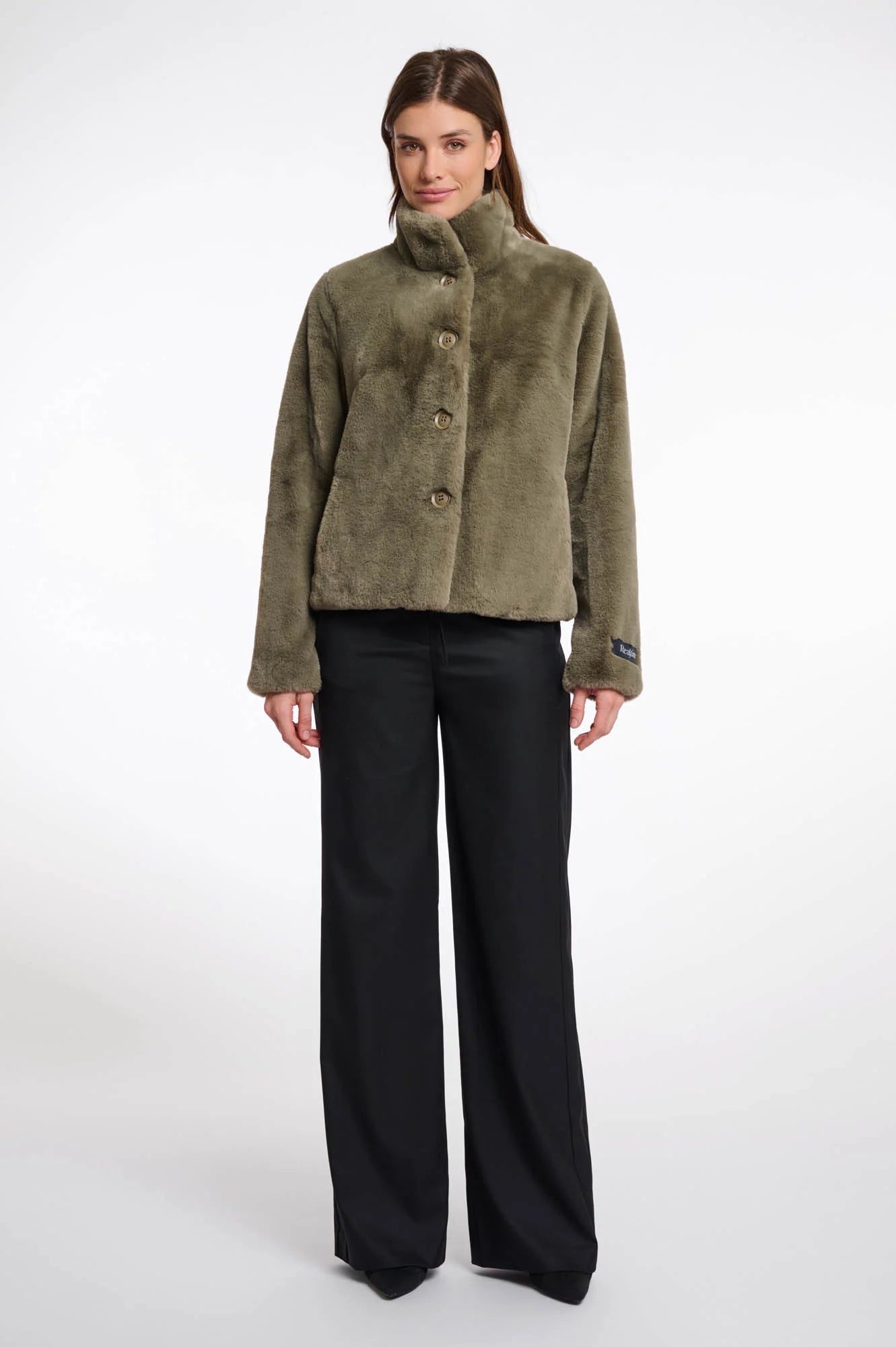 Vie Jacket in Green Ash