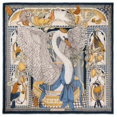 AVIARIUM MARIA WOOL SILK SHAWL