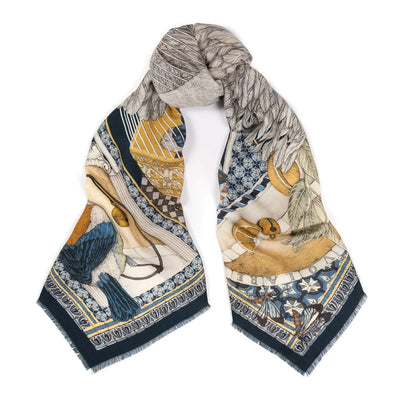 AVIARIUM MARIA WOOL SILK SHAWL