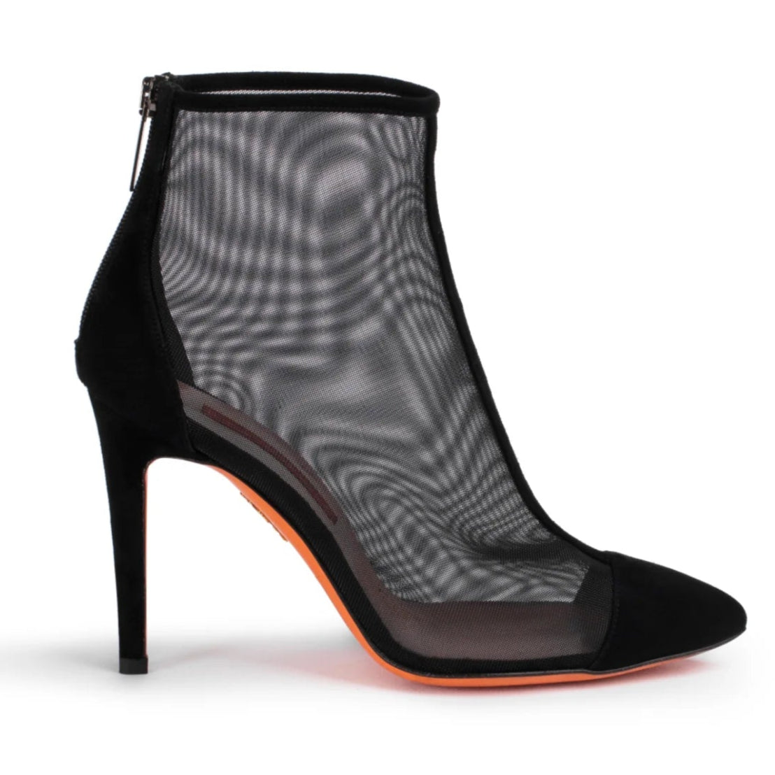Angelina Boot in Black Suede