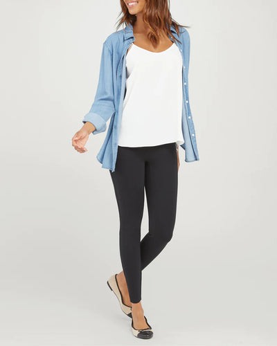 The Perfect Ankle Ponte Leggings - Classic Black