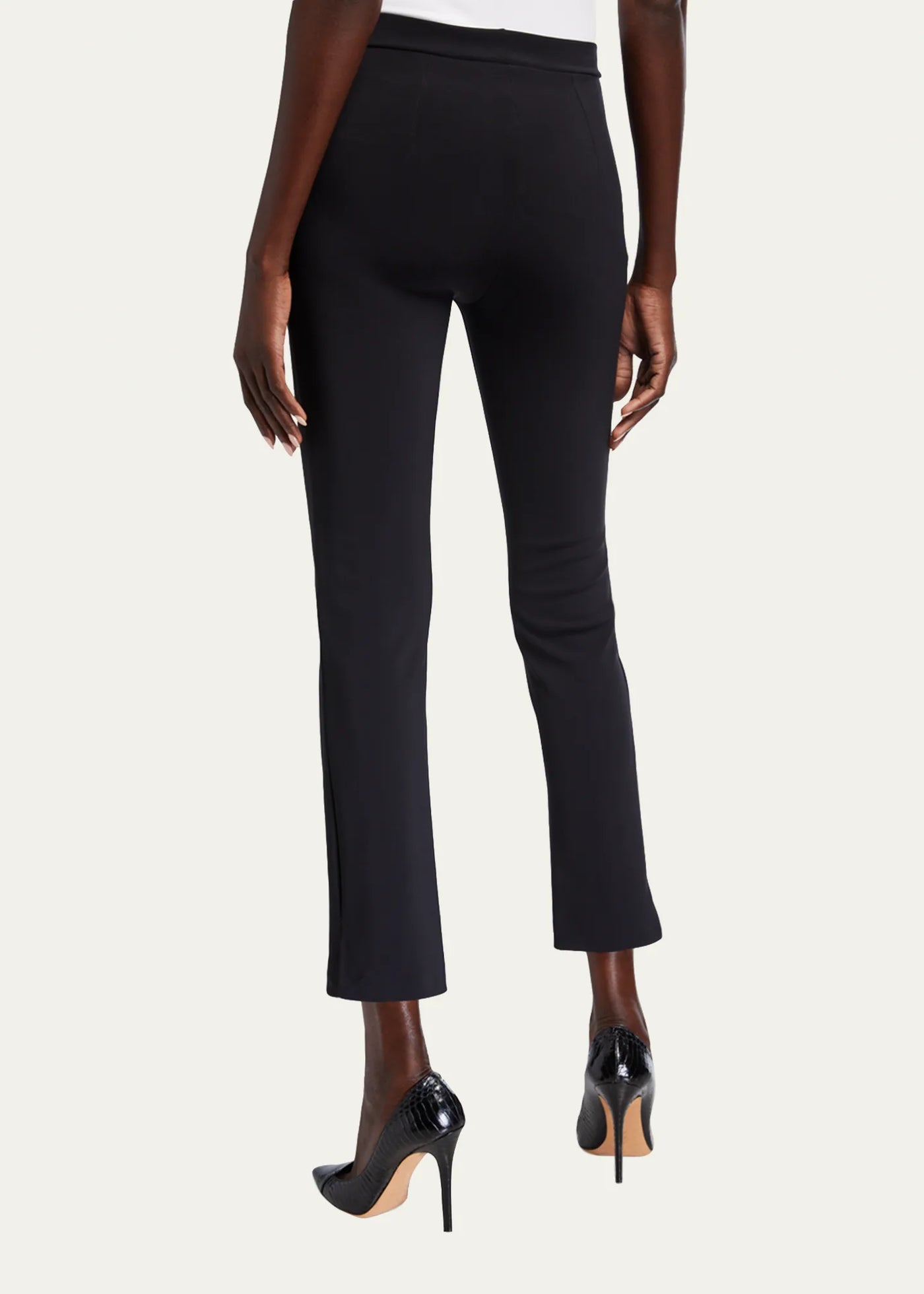 Nuccia Mix Jersey Pant in Black