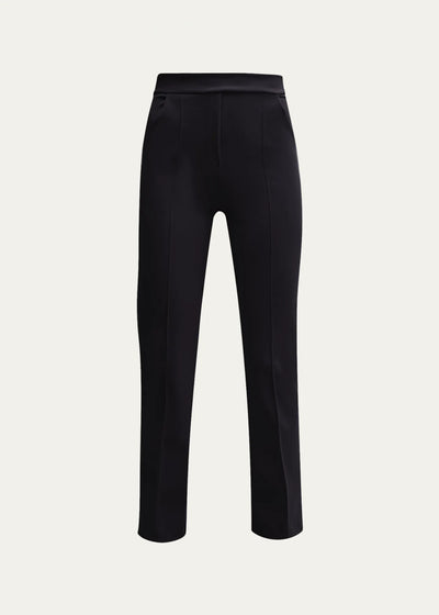 Nuccia Mix Jersey Pant in Black