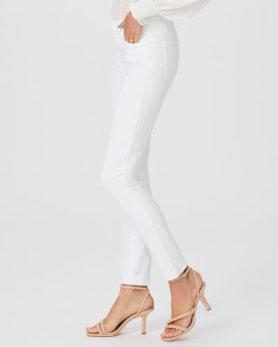 Verdugo Ankle Mid Rise Ultra Skinny in Crisp White