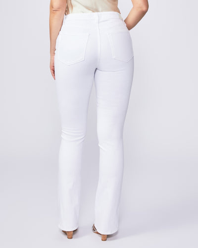 Hourglass High Rise Flaunt Bootcut in Crisp White