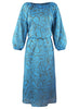 Bleeker Contour Leaves Midi Dress