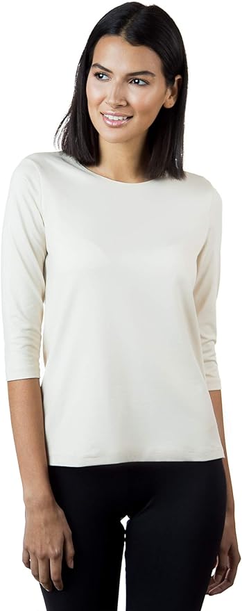 The 3/4 Sleeve Crewneck