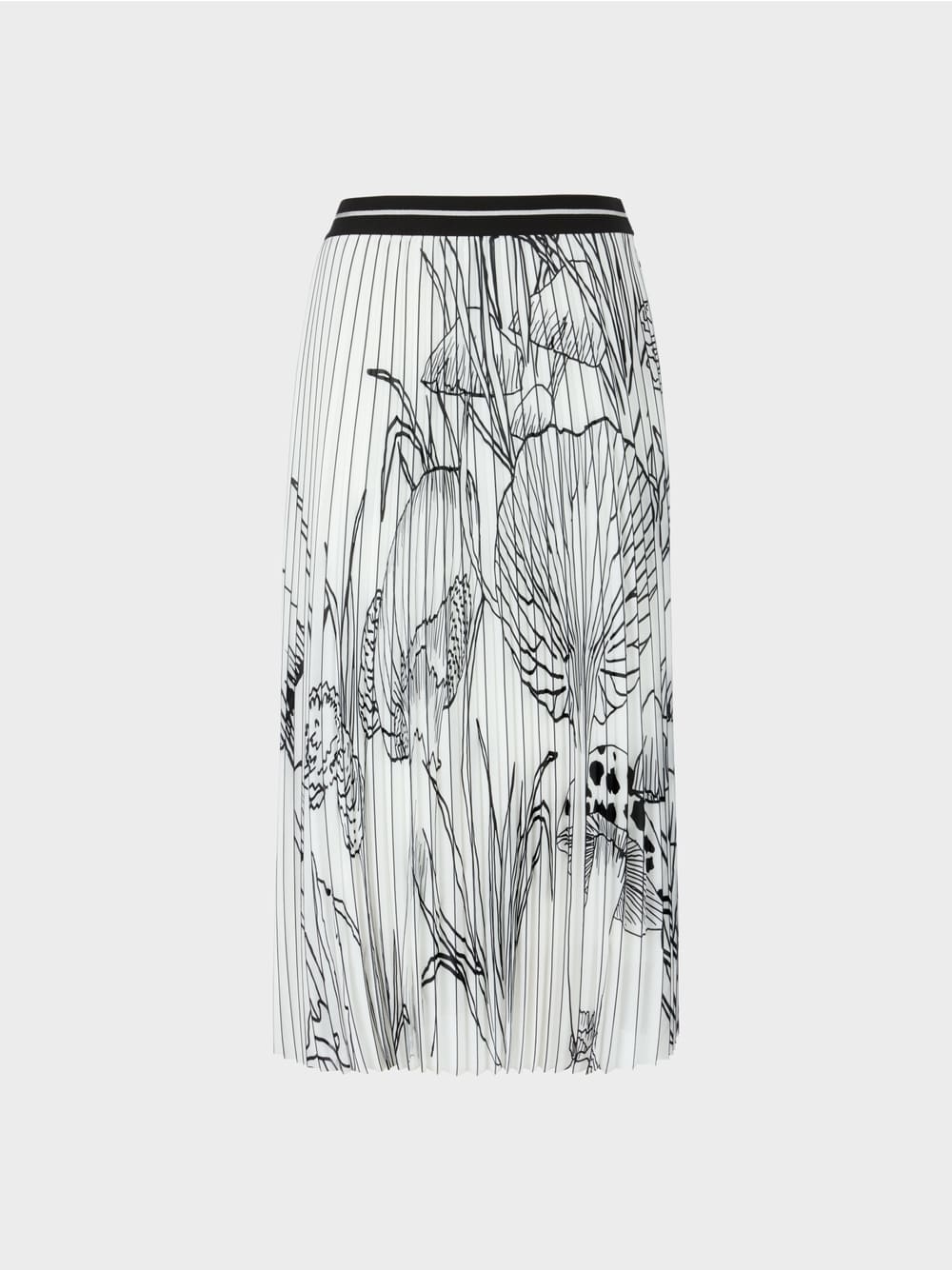 "Rethink Together" Print Skirt