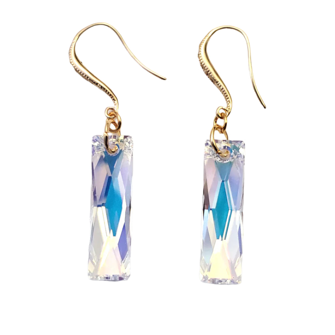Crystal Baguette Earrings