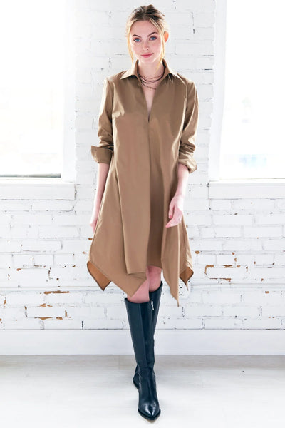 Harrison Float Dress Weathercloth: Olive