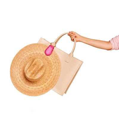 The Fray Hat Tote in Fuchsia