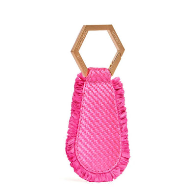 The Fray Hat Tote in Fuchsia