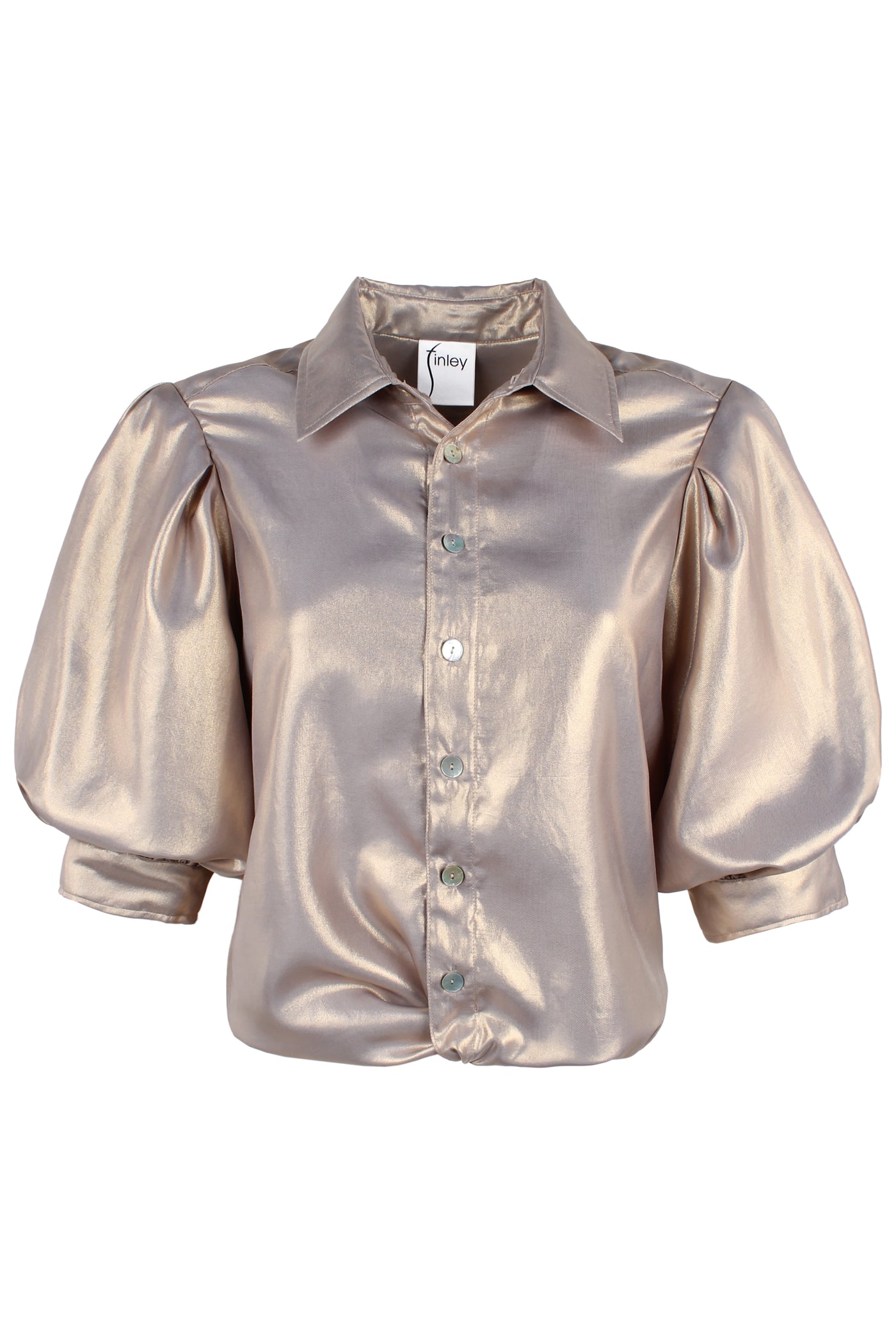 Bomba Shirt in Liquid Gold