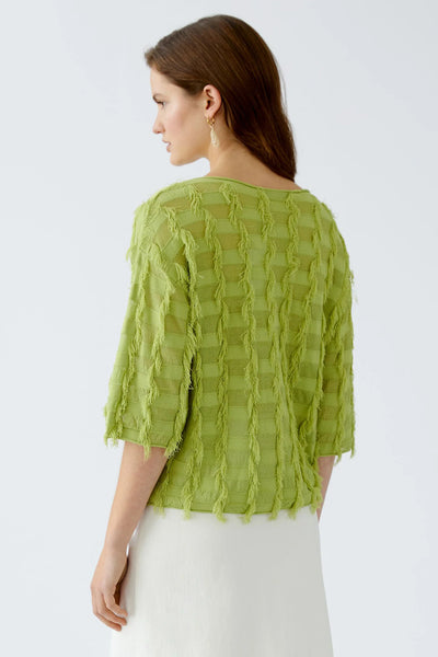 Pullover in Pea Green