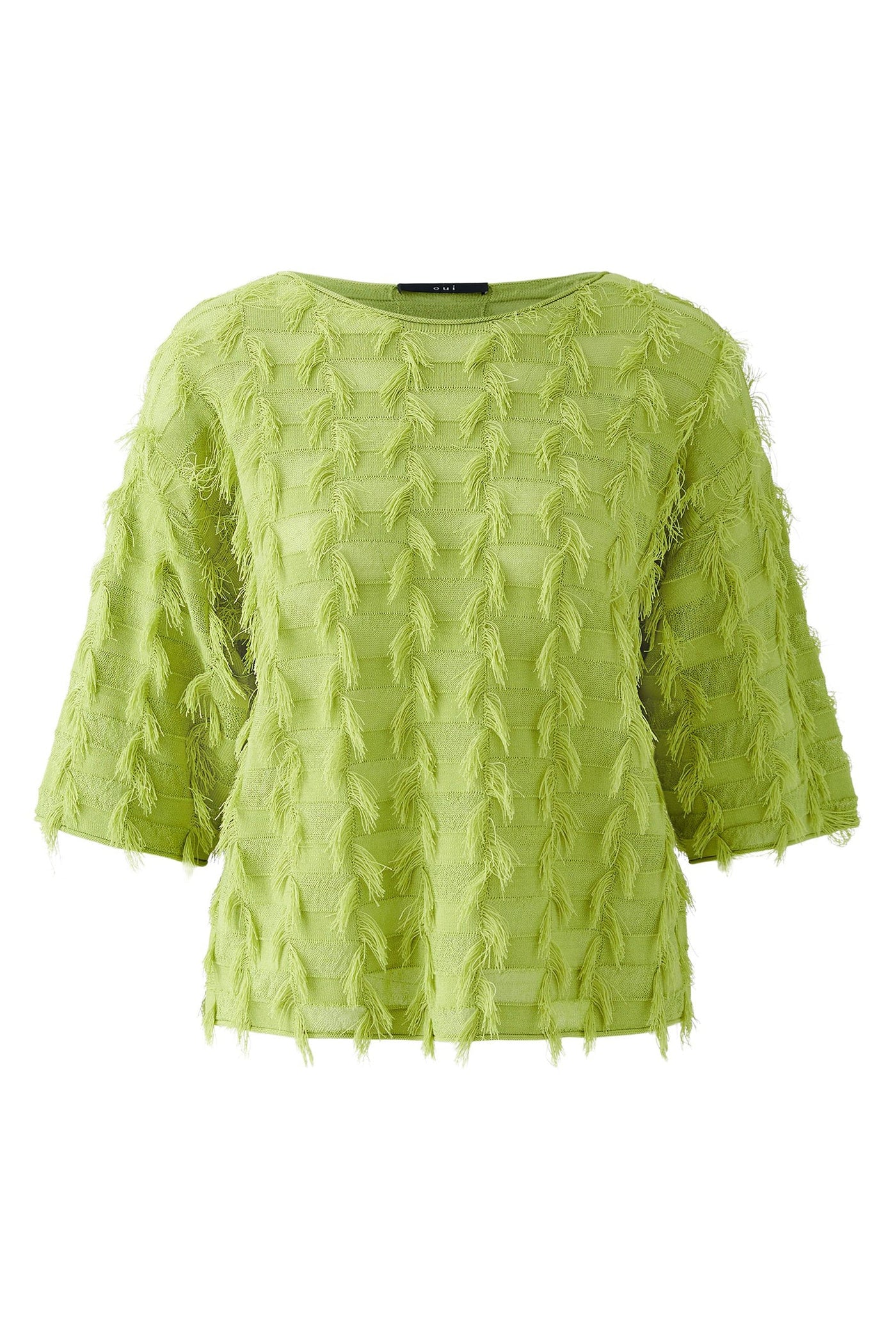 Pullover in Pea Green