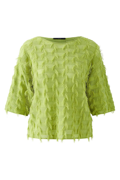 Pullover in Pea Green
