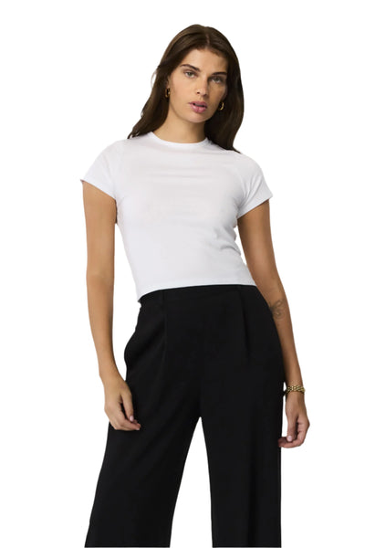 Lindsey Baby Tee in Optic
