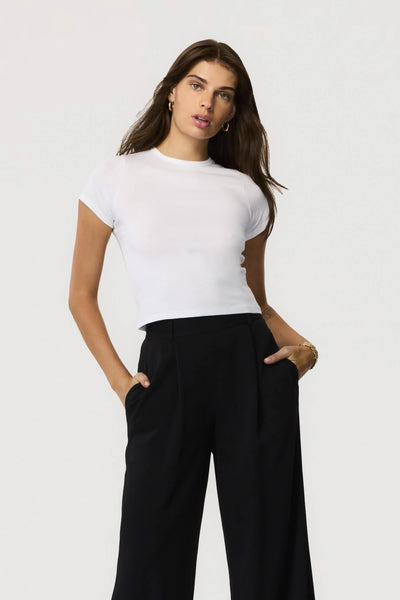 Lindsey Baby Tee in Optic
