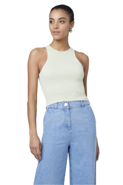 Avery Racer Tank in Mint