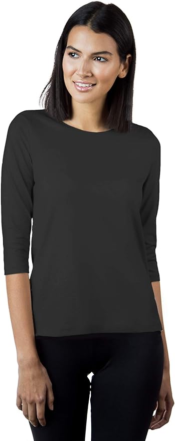 The 3/4 Sleeve Crewneck