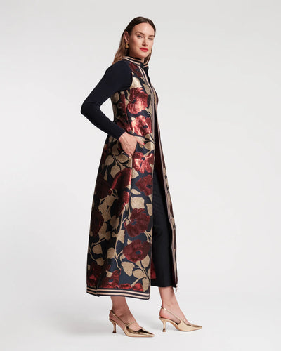 Susie Jacket in Floral Floating Jacquard