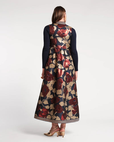 Susie Jacket in Floral Floating Jacquard