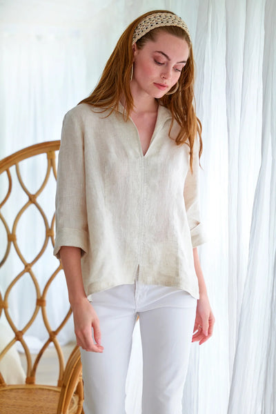 Swing Shirt Natural Linen
