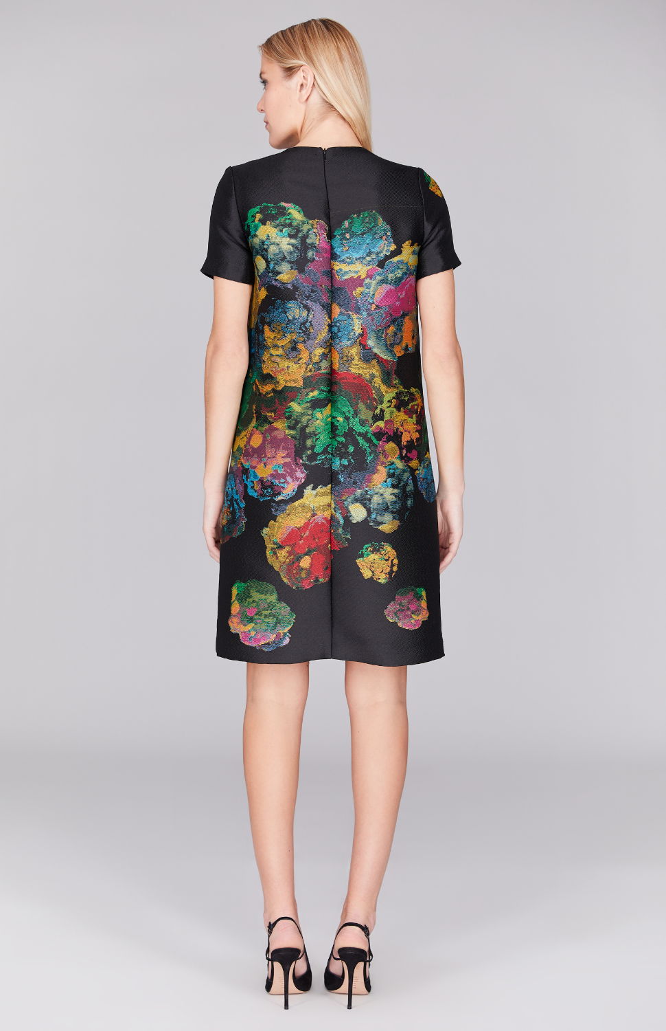 Renaissance Jacquard Shift Dress